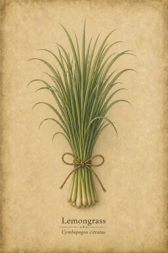 Lemongrass printable poster for fresh wall styling